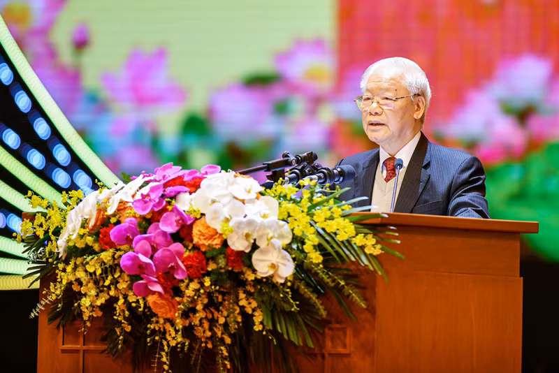 Party General Secretary attends celebration of 75 years of Public Security Forces following Uncle Ho’s teachings -0