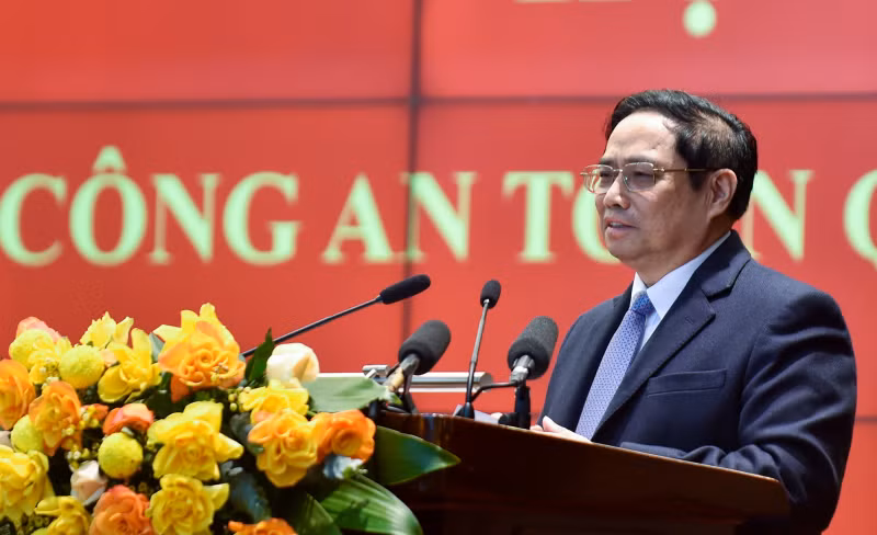 PM Pham Minh Chinh: Public Security Forces must be 