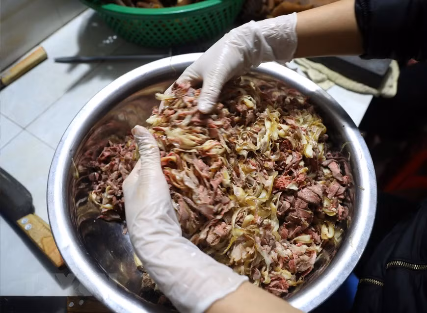 TET - Unique fermented horse dish of Luc Ngan -0