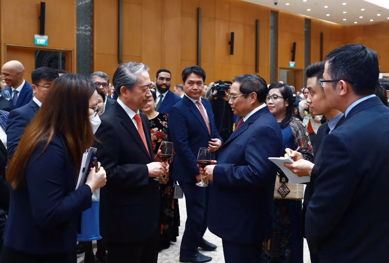Prime Minister hosts lunar new year banquet in honour of diplomatic corps -1