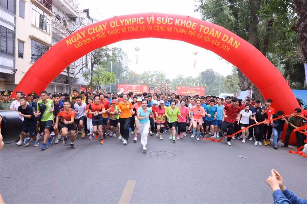 Ministry of Public Security organizes 2024 Olympic Running Day -0