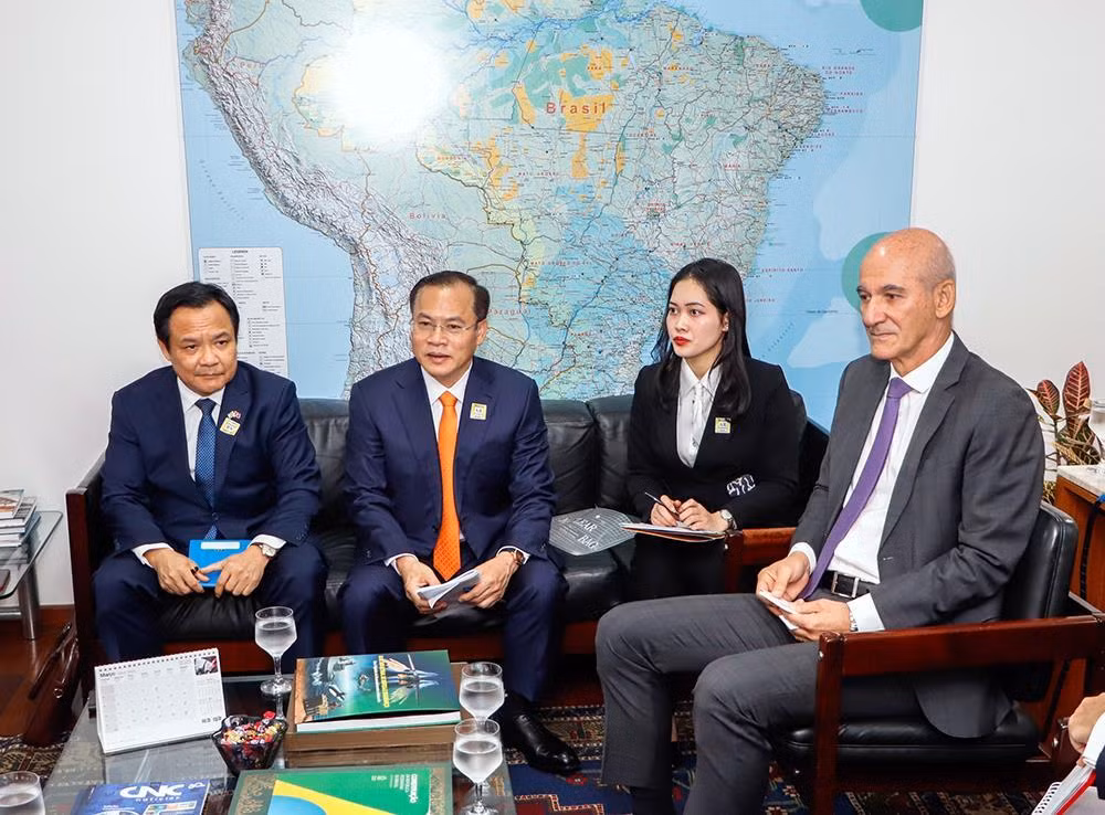 Deputy Minister Nguyen Van Long visits Brazil -0