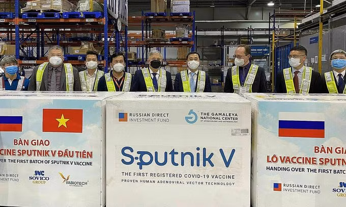 Vietnam receives 740,000 Sputnik V vaccine doses -0