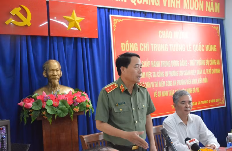 HCMC finishes project to build ward police post model of security, order and urban civilization -0