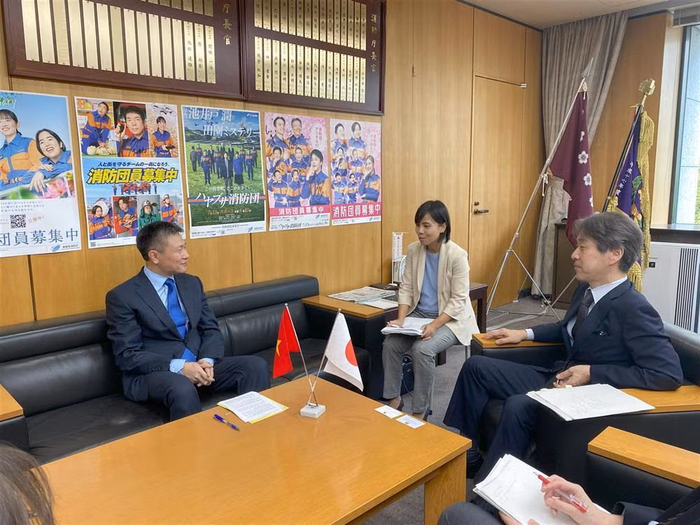 Deputy Minister Nguyen Ngoc Lam visits Japan -0