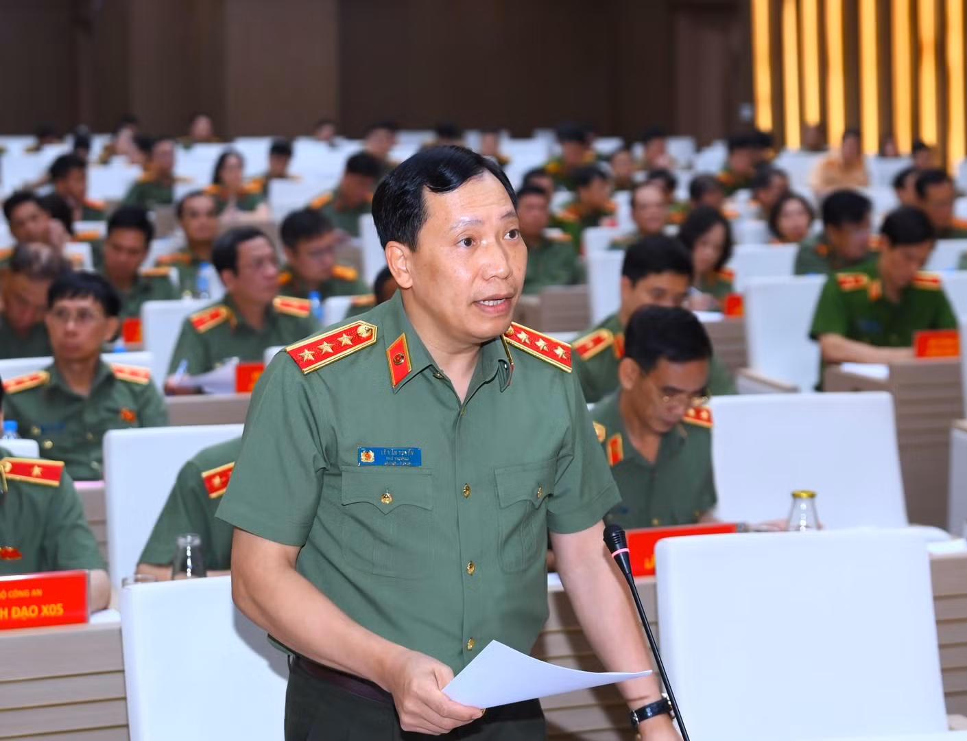 MPS reviews task performance of Public Security Forces in August -0