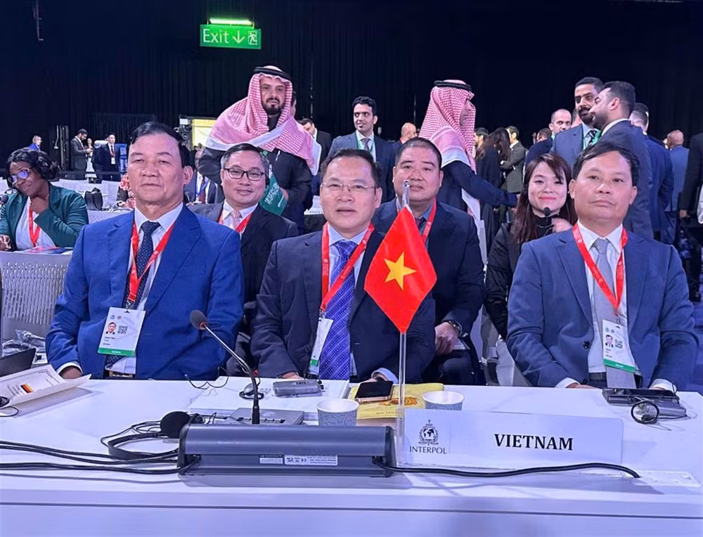 Deputy Minister Nguyen Van Long attends 92nd INTERPOL General Assembly -0