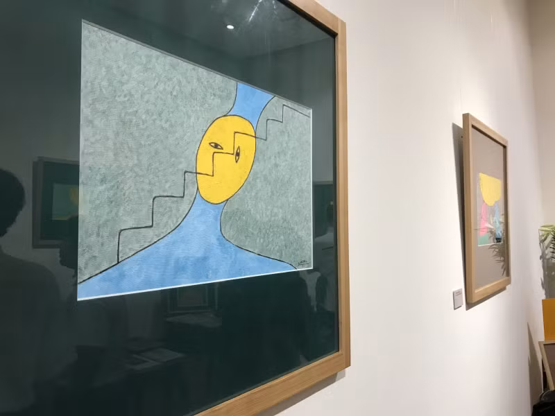 Le Thiet Cuong's book and paintings introduced in Hanoi -0