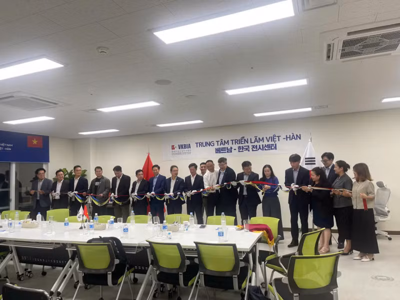 Opening of the Vietnam-Korea Exhibition Center Office -0
