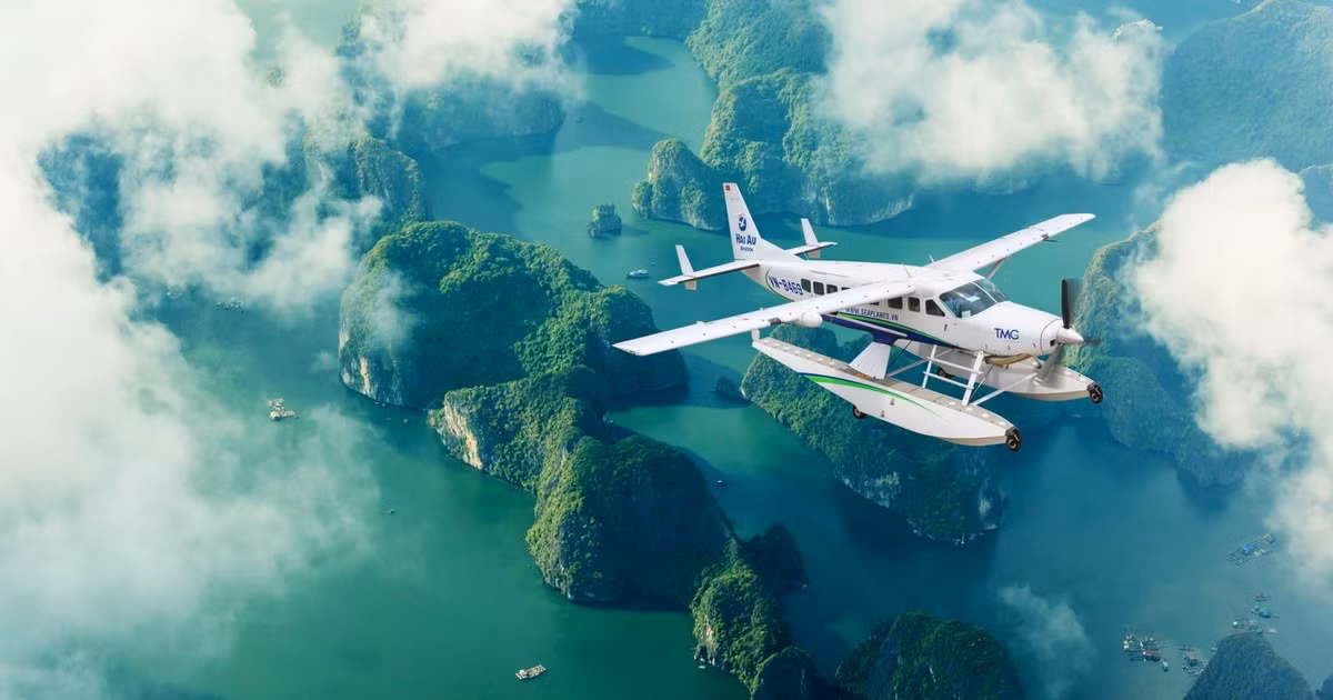 First commercial seaplane flight between Tuan Chau and Co To conducted -0