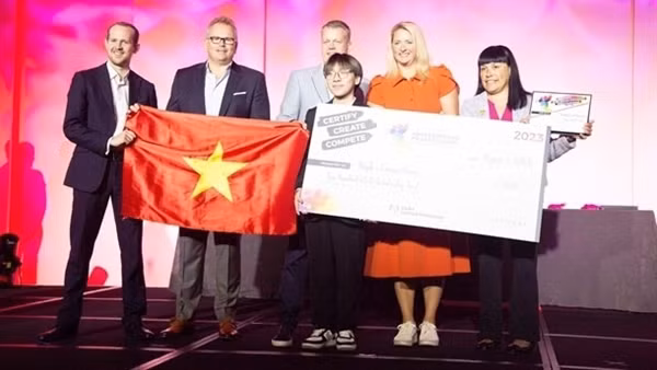 Vietnamese girl breaks record at World Memory Championship 2023 ảnh 2