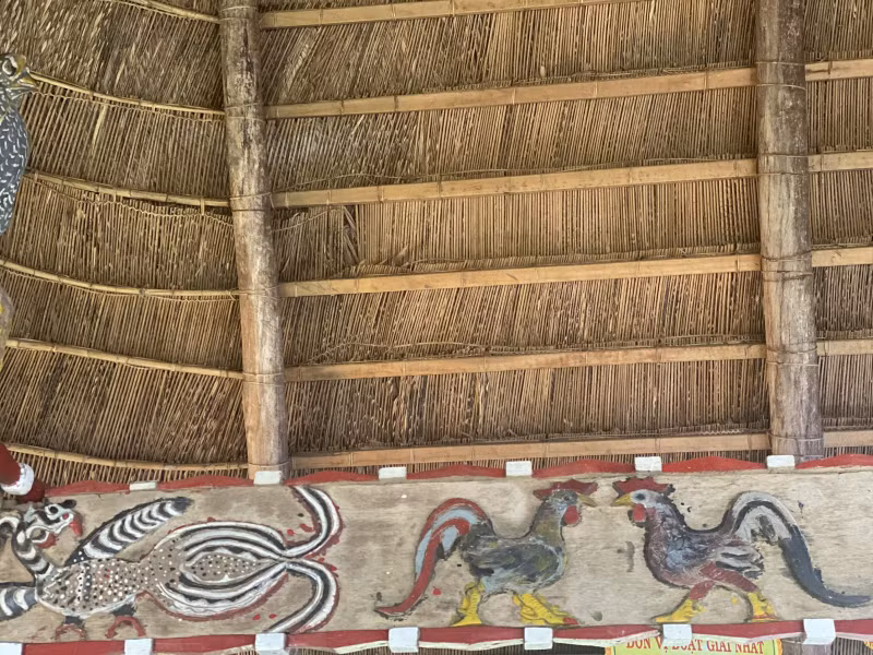Guol house - Spiritual and cultural symbol of Cotu ethnic minority in Quang Nam. -2