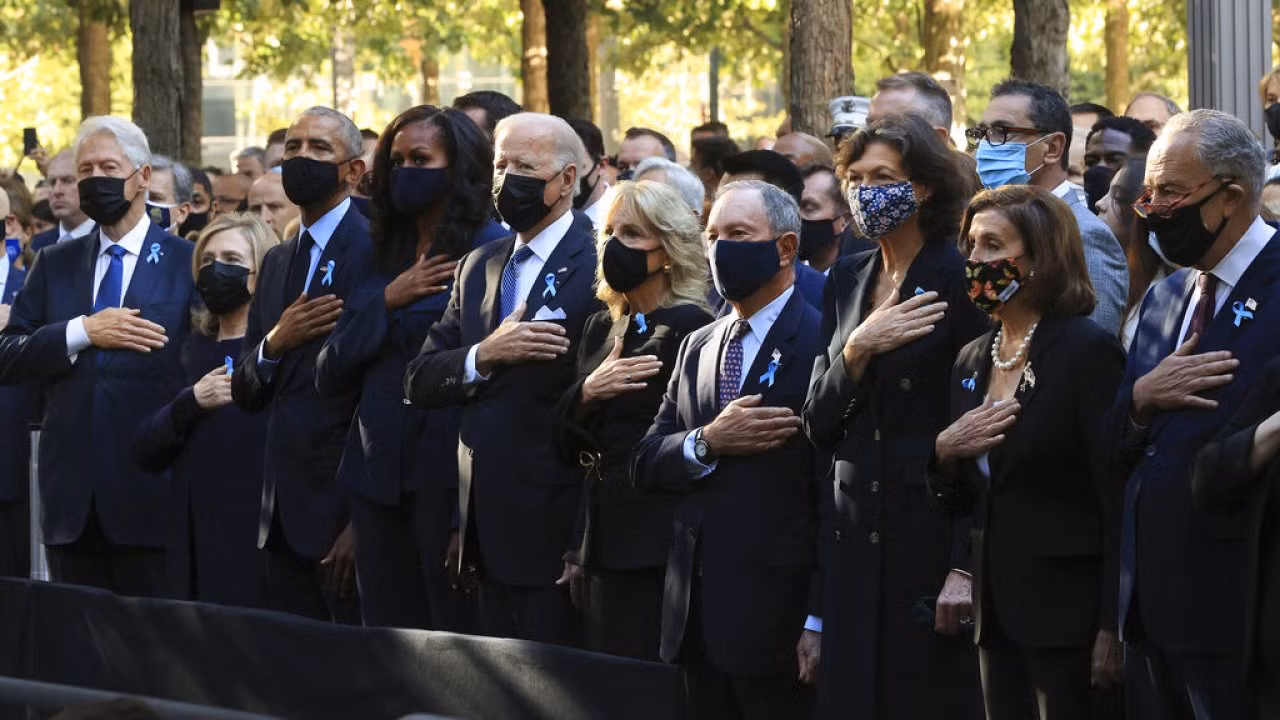 'Like an eternal flame': Americans honor the fallen on 20th anniversary of Sept. 11 -0