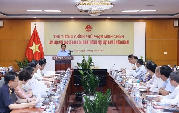 PM chairs teleconference with trade representative offices abroad -0