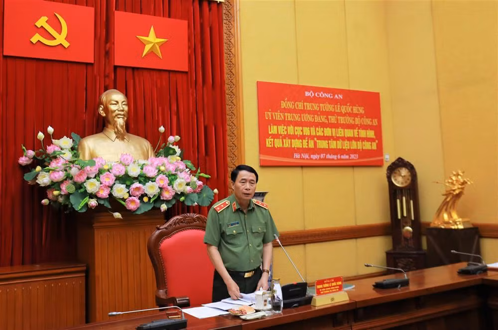 Ministry of Public Security discusses issues related to Big Data Center Project -0