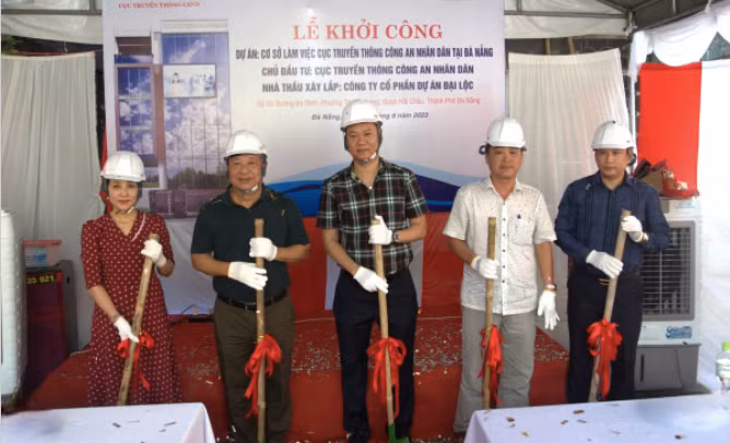Groundbreaking ceremony held for new DIC office in Da Nang City -0
