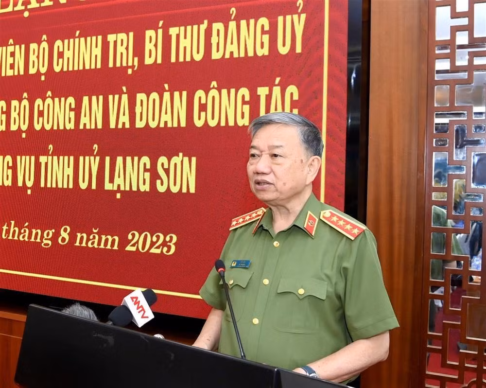 Ministry of Public Security inspects work of ensuring order and security in Lang Son province -0