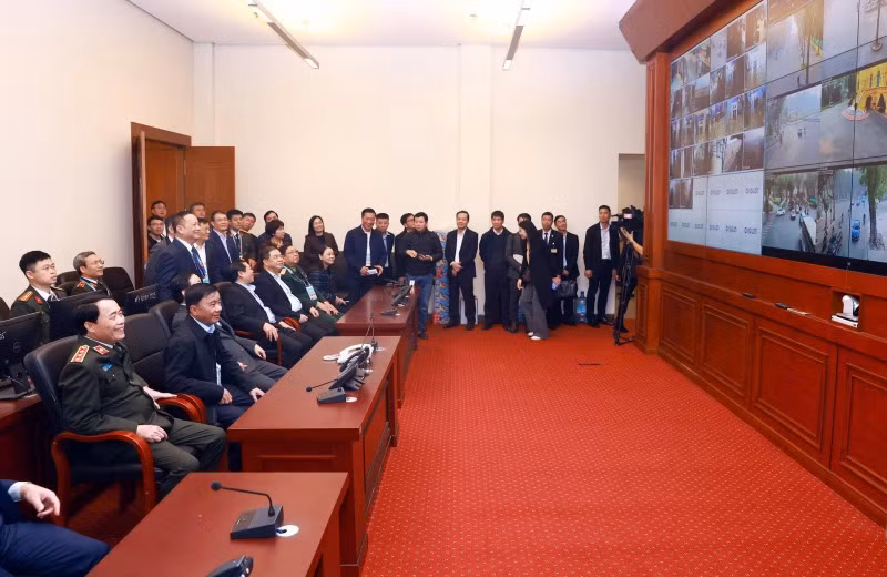 Secretariat’s Permanent member visits MPS’s command center -1