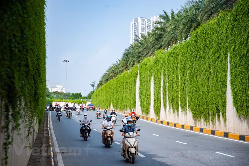 Many people feel excited when driving through the tunnel.