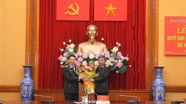 Inspection Commission of the Public Security Central Party Committee reviews task performance ảnh 3
