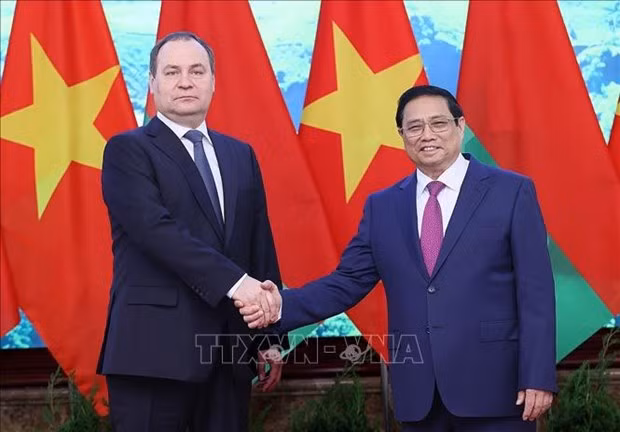Belarusian PM wraps up official visit to Vietnam -0