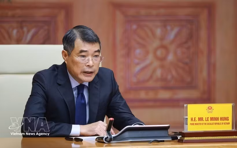 PM outlines three key cooperation directions at expanded AZEC Summit -0