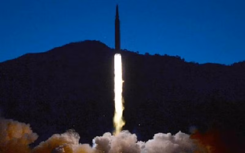 North Korea fires two missiles as U.S. condemns flurry of tests -0