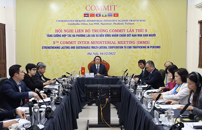Control over the human trafficking discussed at MM5 -0