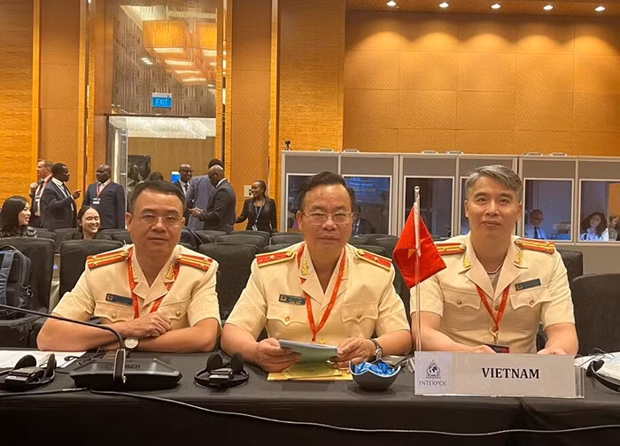 Vietnamese police attend the 18th INTERPOL Chief of Staff Conference -0