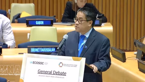 Vietnam calls for stronger international cooperation to achieve SDGs