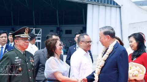 General Secretary and President To Lam arrives in Manila for state visit to Philippines