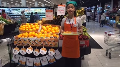 Australian oranges in Vietnam