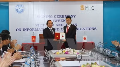 Vietnam, Japan boost cooperation in ICT