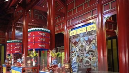 Old temple in Hue Royal Citadel rehabilitated