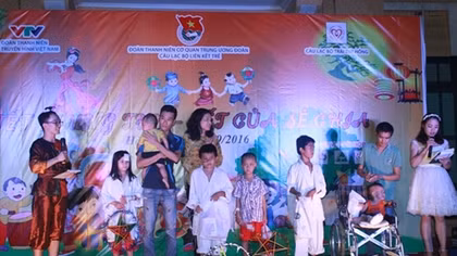 Mid-autumn festival for disadvantaged children