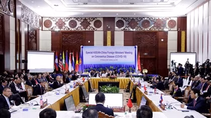 ASEAN, China enhance cooperation in response to COVID-19
