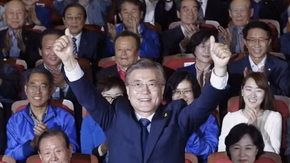 South Korea’s liberal presidential candidate declared victor