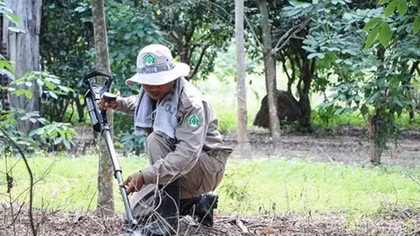 Domestic and international efforts boost landmine cleanup