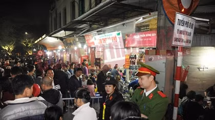Police force enhances prevention and combat against crime during Tet season