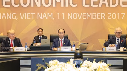 State President Tran Dai Quang delivers remarks at 25th APEC Economic Leaders' Meeting 