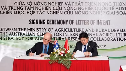 Australia & Vietnam commit to a long-term partnership in agricultural research