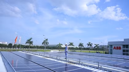 ABB factory in Vietnam inaugurates solar power installation 