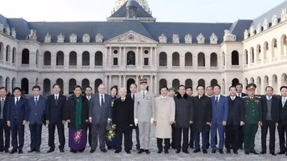 Party chief Nguyen Phu Trong active in France