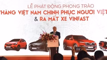 Prime Minister witnesses debut of VinFast automobile models