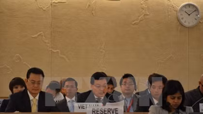 Vietnam attends UN Human Right Council’s 34th session