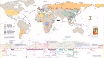 Map on Uncle Ho's 30-year national salvation journey published