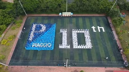 Piaggio marks its 10th anniversary with a new product in Vietnam 