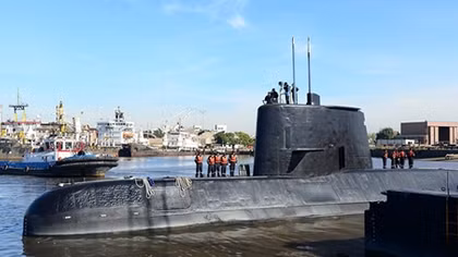 Argentina to Examine Objects Found During Search for Missing San Juan Submarine