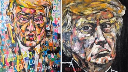 Italian exhibition to display Trump portraits by Vietnamese artist
