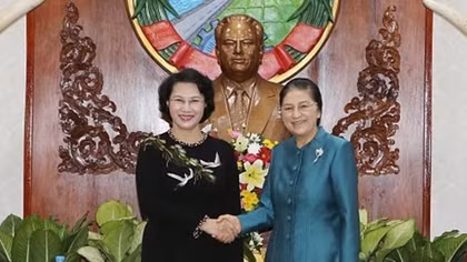 NA leader affirms Vietnam’s interest in fostering ties with Laos